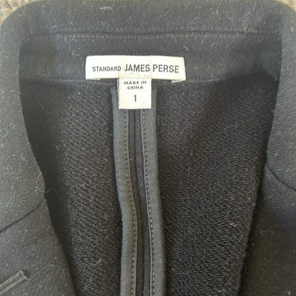 James Perse Blazer Button Front With Pockets - image 2